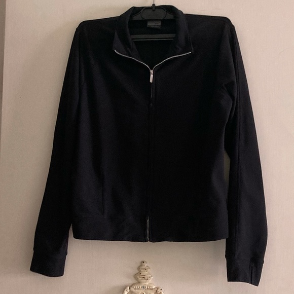 Nike Jackets & Blazers - FINAL PRICE: Nike Women's Black Zip-up Vintage Jacket, Sz Small